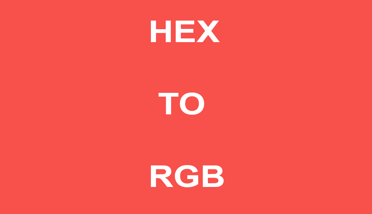 How to convert Hex code to RGB code in php
