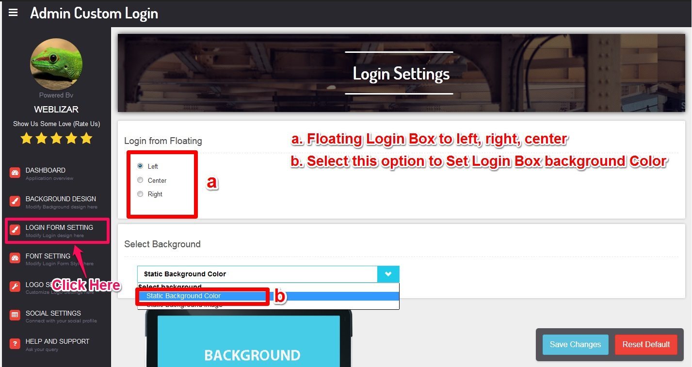 acl-login-form-color-settings