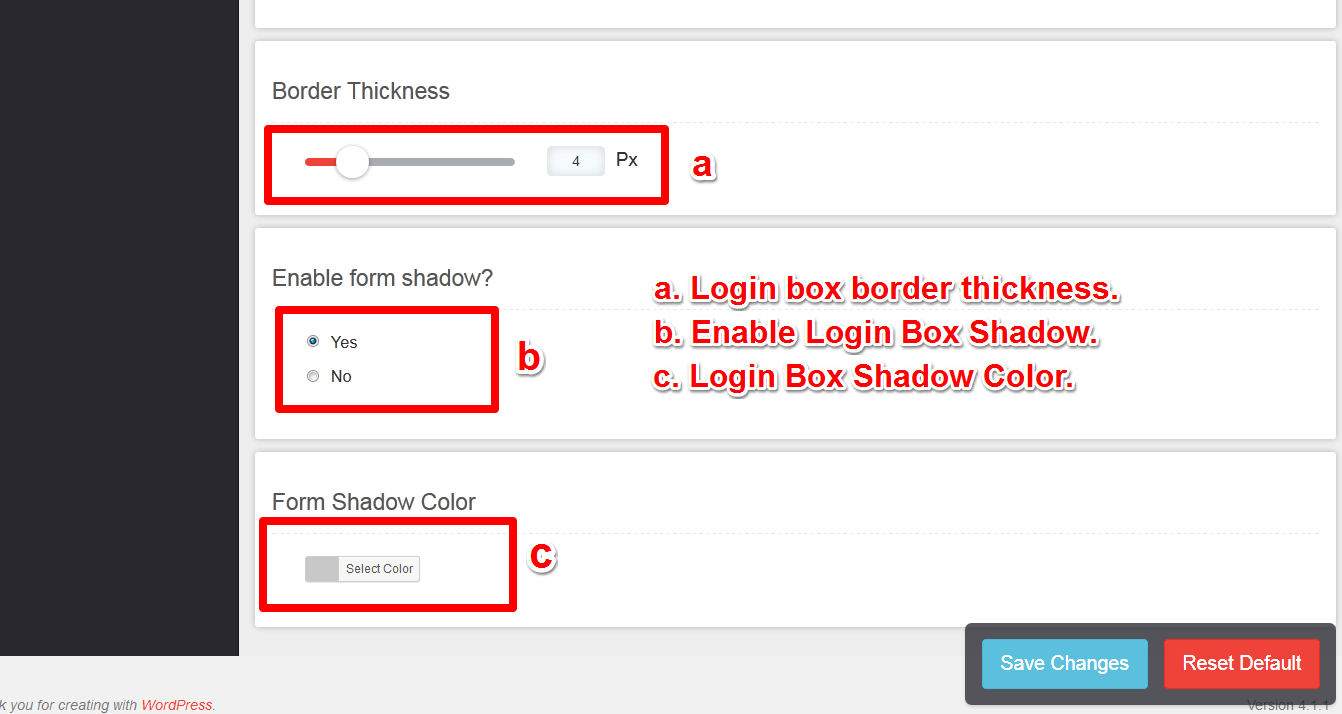 loginform-form-2-settings