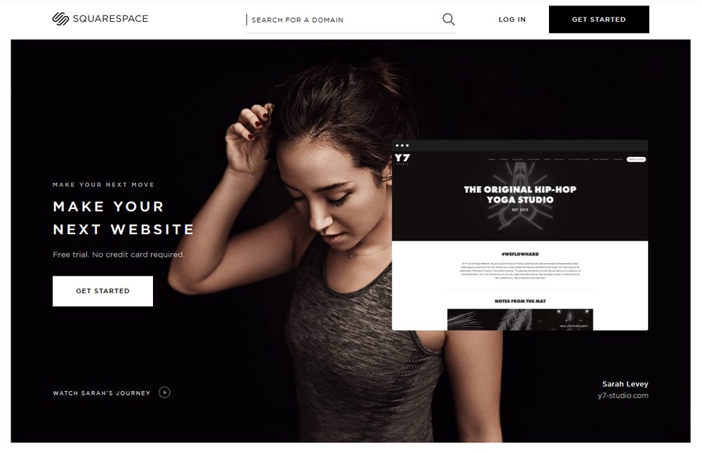 Develop A Free Blog For Writers through squarespace