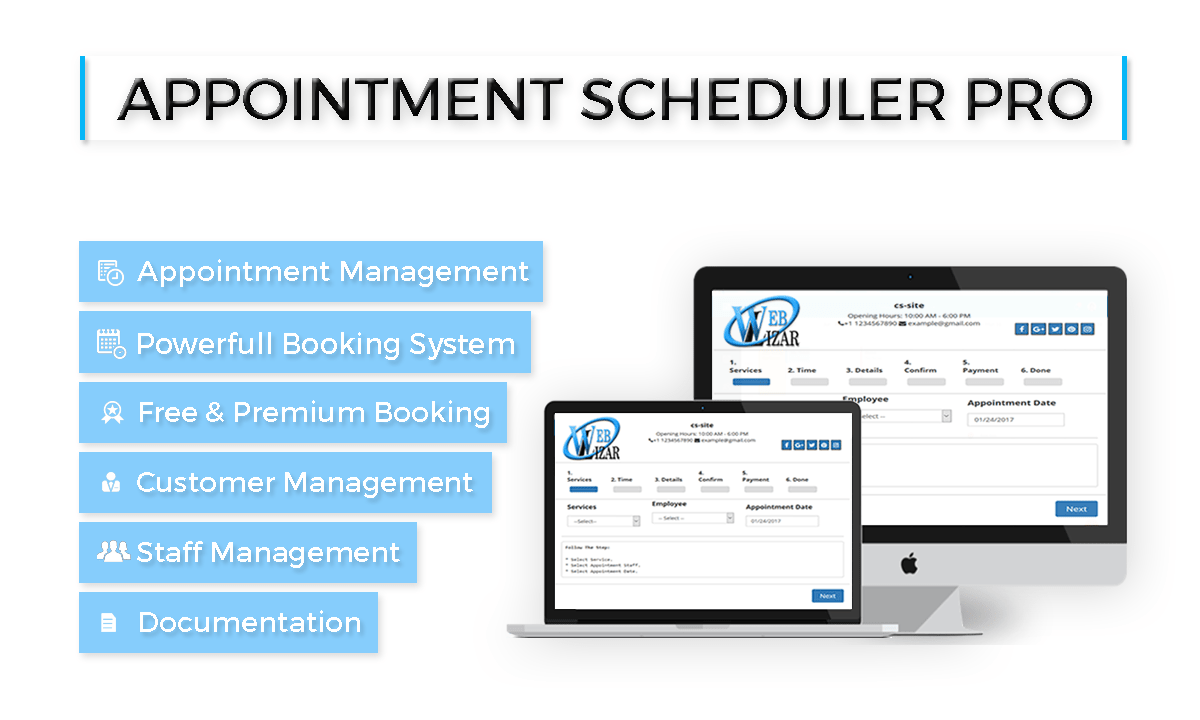 11 WordPress Plugins To Enhance Your WordPress Site appointment scheduler pro