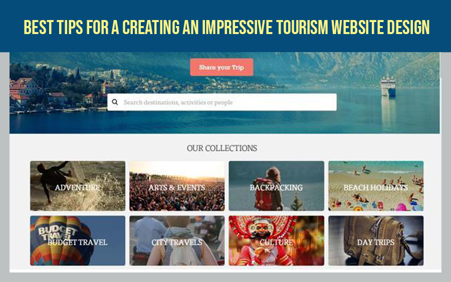 Creating impressive Tourism Website Design