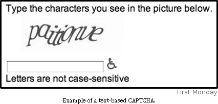 Text Image Custom CAPTCHAs Work