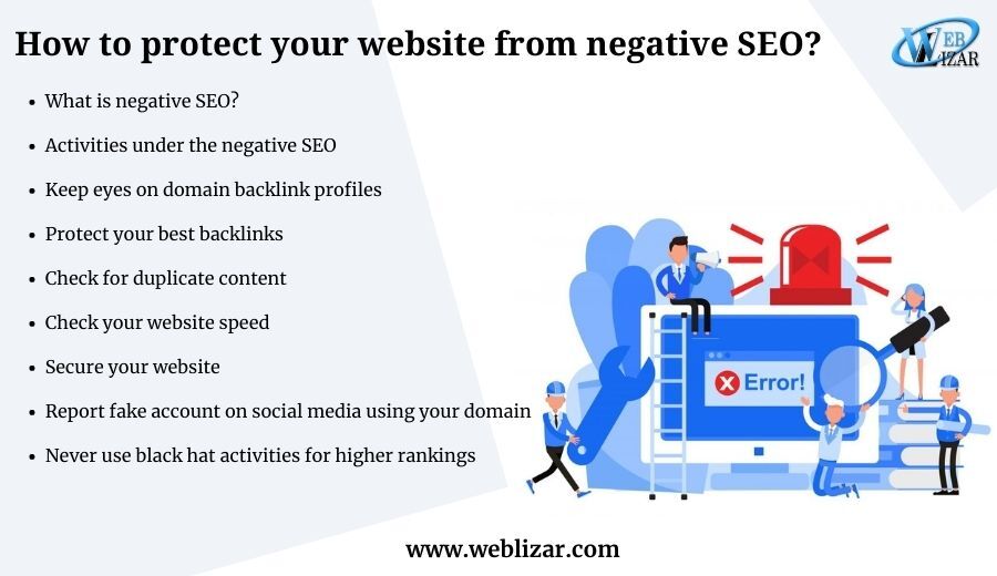 How to protect your website from negative SEO?