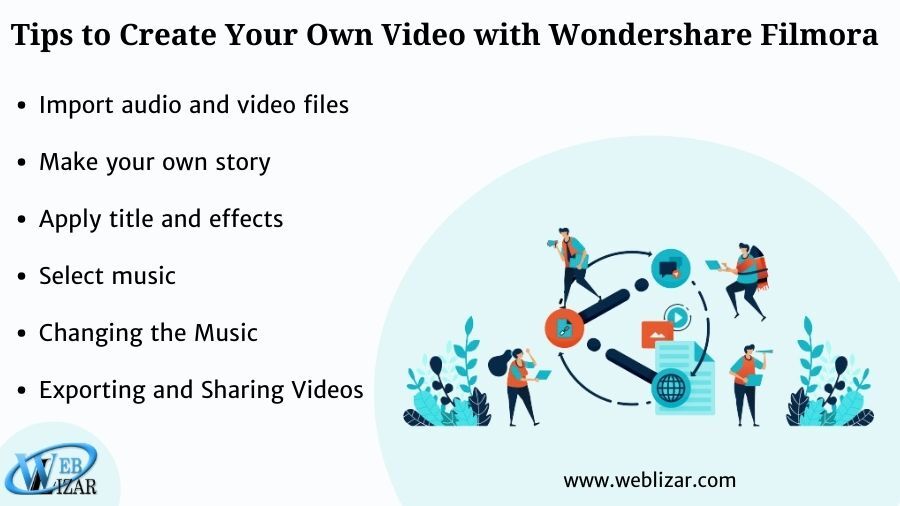 Tips to Create Your Own Video with Wondershare Filmora