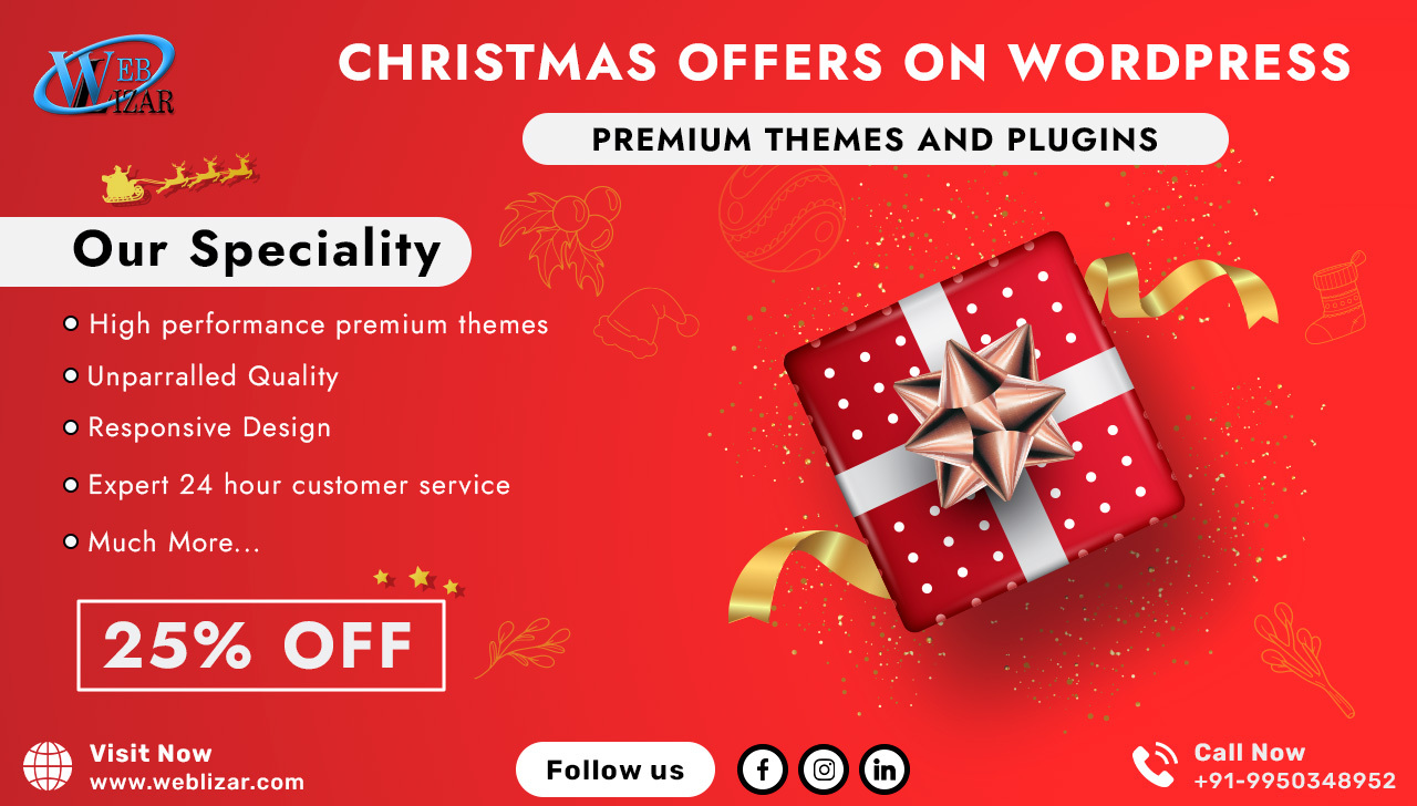 Christmas Offers on WordPress Premium Themes and Plugins