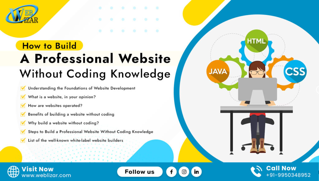How to Build a Professional Website Without Coding Knowledge