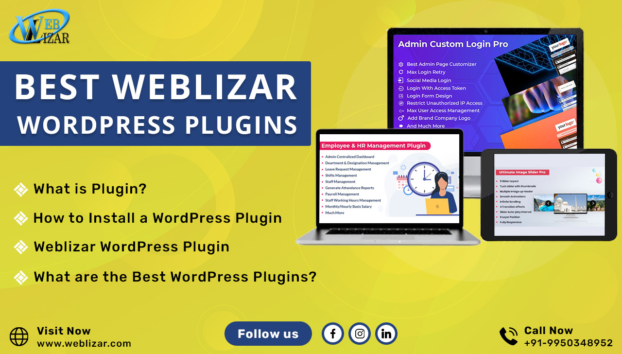Best Weblizar WordPress Plugins: Unlock Full Potential