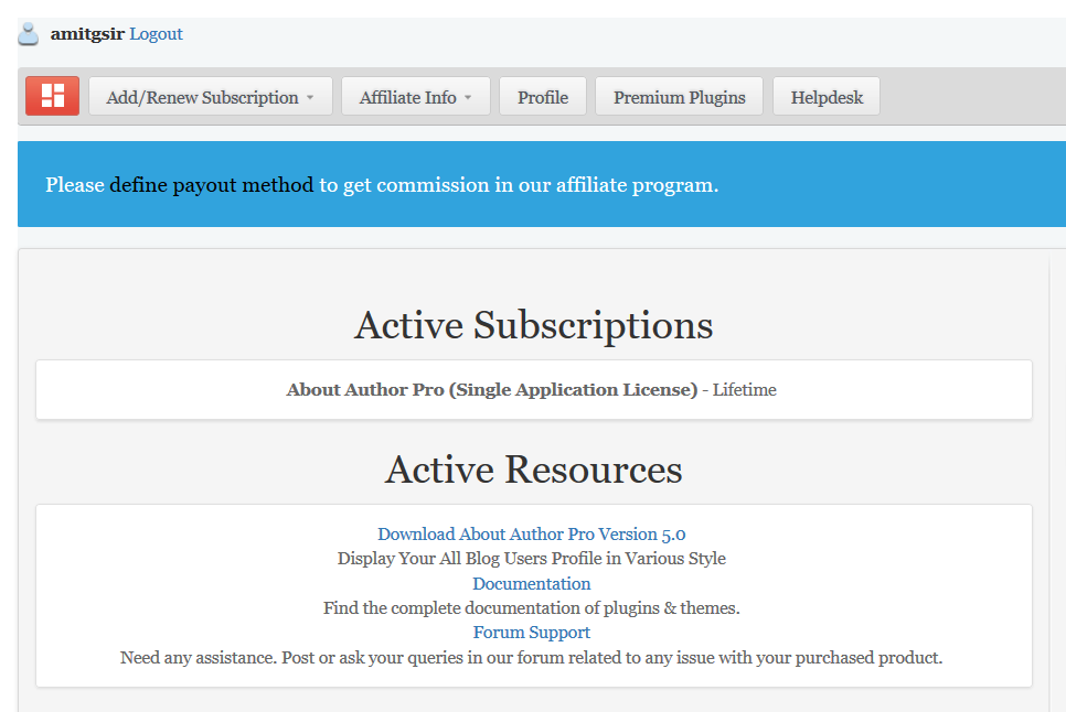 Download About Author Pro WordPress Plugin