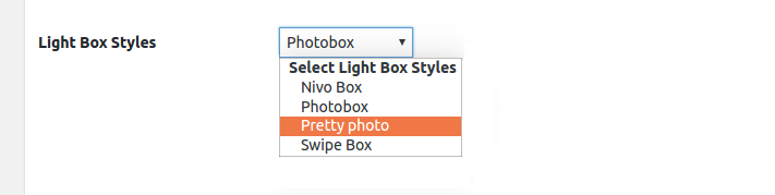 Light Box Styles