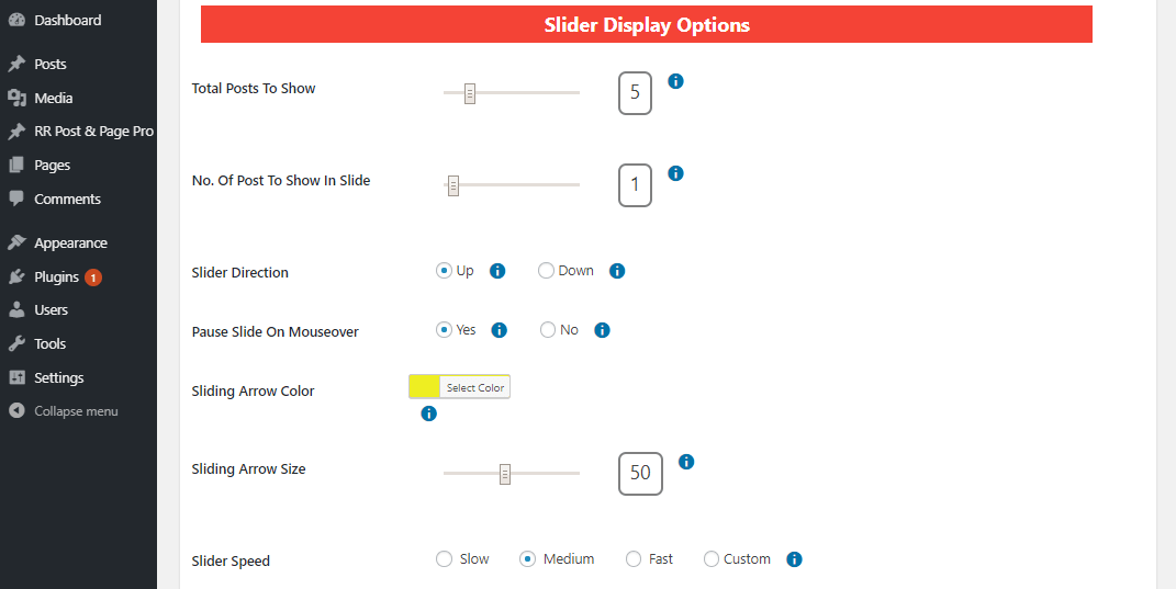 Slider-Display-Options-setting