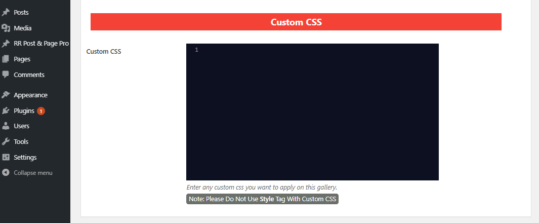custom-css-option