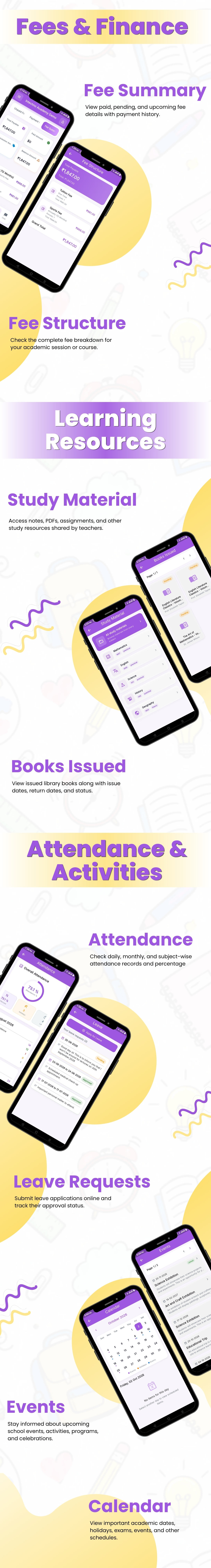 School Management Mobile App for iPhone | Complete School ERP Solution