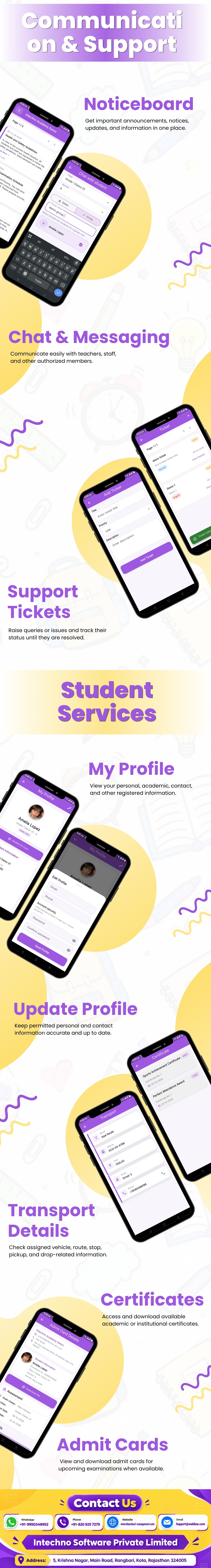 School Management Mobile App for iPhone | Complete School ERP Solution