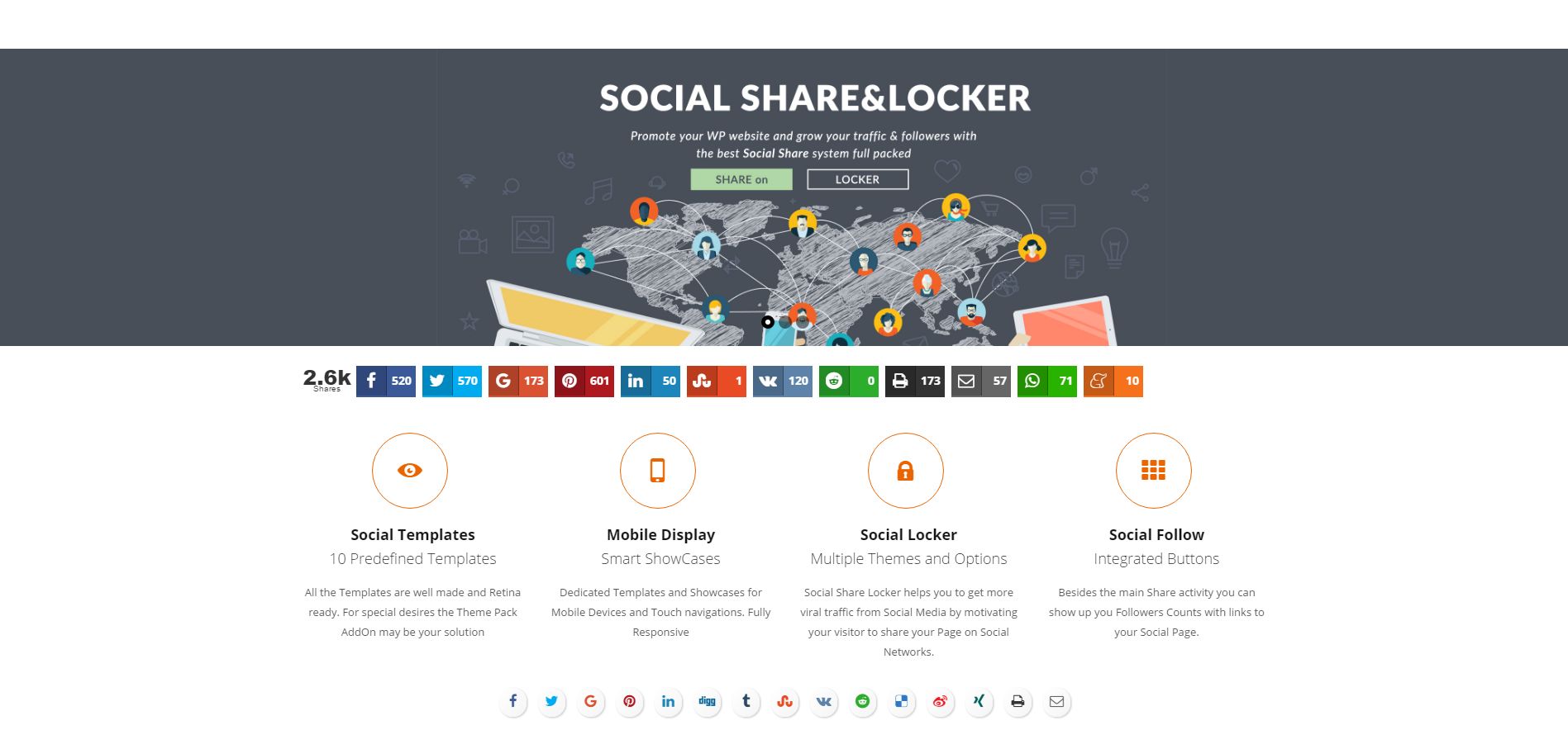 Social Share Locker
