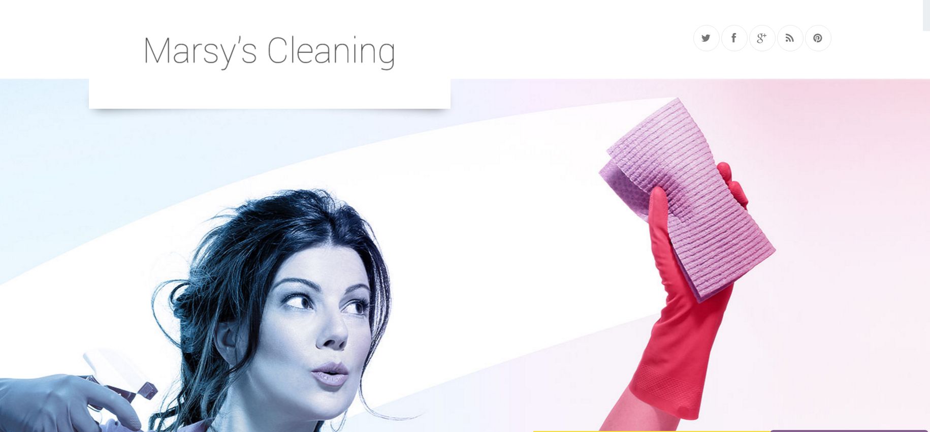Marsy's Cleaning WordPress Theme