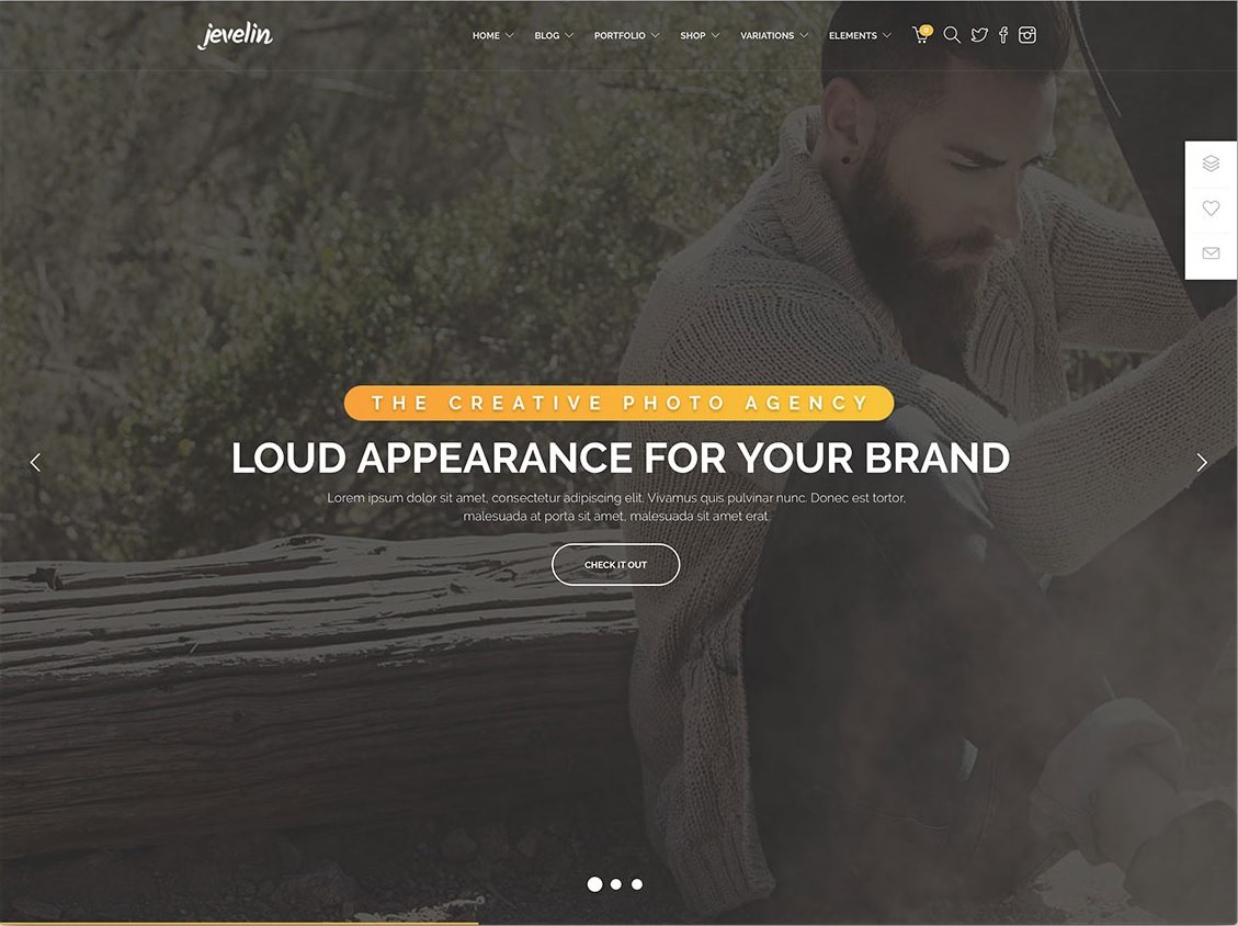 jevelin-hipster-photography-website-template