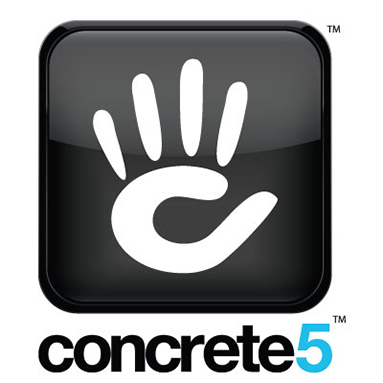 concrete5 logo top 10 php cms of the year